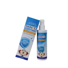 Xịt Vệ Sinh Da SKINOO Baby Sanitizing Spray 200ml - Không Cồn, Làm Sạch Dịu Nhẹ Bề Mặt và Da, Hỗ Trợ Kháng Khuẩn