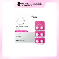Viên Uống Giảm Nám Sạm Da Transino EX 240 Viên - Sản Phẩm Chăm Sóc Da Từ Nhật Bản, Giúp Làm Sáng Da và Giảm Nám Tàn Nhang