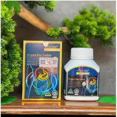 Viên Uống Hỗ Trợ Thải Mỡ Nội Tạng Vitatree Organ Fat Detox 60 Viên - Sản Phẩm Nhập Khẩu Từ Úc Chất Lượng Cao