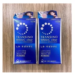 Viên uống làm sáng da Transino WhiteC Clear 120 viên - Giảm nám, cải thiện sắc tố da, bổ sung Vitamin C tự nhiên
