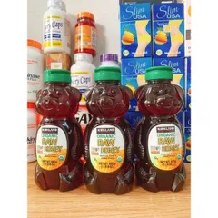 Mật Ong Hữu Cơ Kirkland Raw Honey 680g - Mật Ong Nguyên Chất, An Toàn, Tốt Cho Sức Khỏe, Nguồn Năng Lượng Dồi Dào