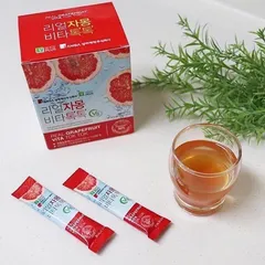 Trà Bưởi Giảm Cân Sanga Real Grapefruit Vita Tok Tok 30 Gói Hàn Quốc Chính Hãng