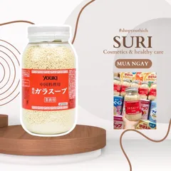 Hạt Nêm Youki Nhật Bản 520g - Gia Vị Nguyên Chất Từ Thịt Gà, Bò, Tôm Cho Món Ăn Ngon, Dinh Dưỡng, Tiết Kiệm Thời Gian Nấu Nướng