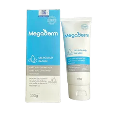Gel Rửa Mặt Megaderm Sạch Dầu Mụn 100g - Sạch Sâu, Ngăn Ngừa Mụn, Dành Cho Da Nhờn, Hỗ Trợ Làm Sạch Và Kháng Khuẩn