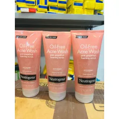 Sữa Rửa Mặt Neutrogena Bưởi Hồng Dịu Nhẹ - Gel Tẩy Trang Sạch Sâu Dành Cho Da Dầu Mụn, Mỹ