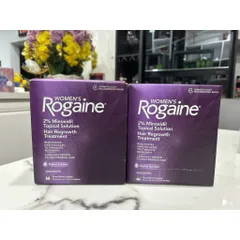 Dung dịch mọc tóc cho nữ 2% Minoxidil - Bộ 3 chai chăm sóc tóc hiệu quả, kích thích mọc tóc tự nhiên