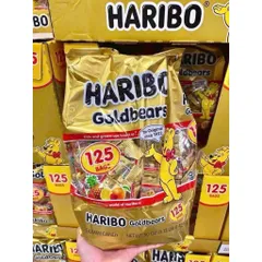 Kẹo Dẻo Gấu HARIBO GOLDBEARS Hương Trái Cây - Món Ngon Dành Cho Trẻ Em, Đóng Gói Tiện Lợi, Nguồn Năng Lượng Và Vitamin Tốt Cho Sức Khỏe