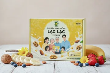 Ngũ Cốc Dinh Dưỡng Lạc Lạc Premium Bổ sung dinh dưỡng, vitamin, chất xơ giúp tiêu hóa tốt