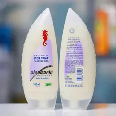 Sữa Tắm Cá Ngựa Algemarin 300ml - Hương Thơm Dịu Nhẹ, Làm Sạch Da Mềm Mại, Chăm Sóc Da Người Lớn và Trẻ Em