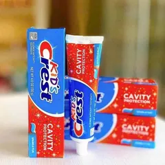 Kem Đánh Răng Bé Crest Cavity Protection Sparkle Fun 130g – bảo vệ răng sữa, hương vị dễ dùng cho bé