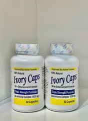 Viên Uống Trắng Da Ivory Caps - Công Thức Tăng Cường Sắc Da 60 Viên, Giúp Trắng Da và Tăng Cường Sức Khỏe