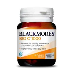 Viên uống Blackmores Bio C 1000mg - Tăng cường sức khỏe, hỗ trợ làm mềm da, 31 viên nhập khẩu từ Úc
