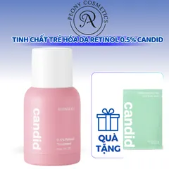 Tinh Chất Candid Retinol 0.5 - Serum Giảm Nếp Nhăn, Căng Bóng Da, Cải Thiện Độ Đàn Hồi, Dưỡng Da Sáng Khỏe 30ml