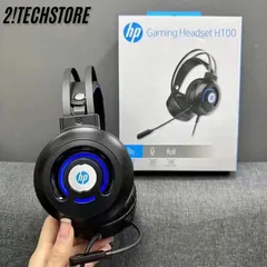 Tai nghe máy tính HP H100 chuyên game, kết nối cổng USB7.1 âm thanh cực hay Phù hợp PC/Laptop, BH12T
