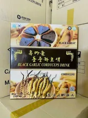 Nước Tỏi Đen Đông Trùng JEONG WON Hàn Quốc 30 Gói – Tăng miễn dịch, Bổ dưỡng