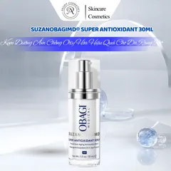 Obagi Dưỡng Chất Bảo Vệ & Dưỡng Sáng Da SUZANOBAGIMD® SUPER ANTIOXIDANT 30ML - Kem Dưỡng Ẩm Chống Oxy Hóa Hiệu Quả Cho Da Rạng Rỡ