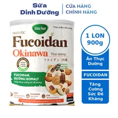 Ngũ Cốc Thực Dưỡng Fucoidan Okinawa 900g - Sản Phẩm Tự Nhiên Tăng Cường Sức Đề Kháng và Hỗ Trợ Tiêu Hóa, Dinh Dưỡng Tối Ưu