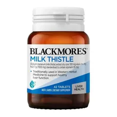 Viên uống Blackmores Milk Thistle 42 viên - Hỗ trợ chức năng gan, giải độc tự nhiên, sản phẩm chăm sóc sức khỏe từ Úc 625868