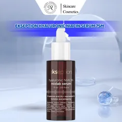 Ekseption Hyaluronic Niacin Serum 75ml - Tinh Chất Dưỡng Ẩm, Mờ Thâm Mụn, Cải Thiện Sắc Tố Cho Tất Cả Các Loại Da