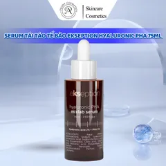 Serum Tái Tạo Tế Bào Ekseption Hyaluronic PHA 75ml - Tẩy Tế Bào Chết, Cấp Ẩm Và Làm Mịn Da Cho Tất Cả Loại Da