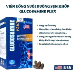 Viên uống hỗ trợ bổ sung sụn khớp Glucosamine Flex ( Nhập USA 60v)