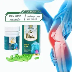 Viên uống xương khớp thổ phục linh cốt toái bổ thoát vị đĩa đệm đốt sống lưng viêm khớp An Nhiên Chính Hãng