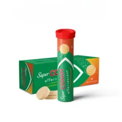 VIÊN SỦI BỔ SUNG VITAMIN VÀ KHOÁNG CHẤT SUPERCOMIN EFFERVESCENT - TUÝP 10 VIÊN NÉN