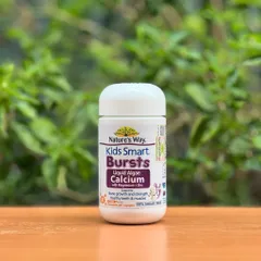 [Nhập khẩu chính ngạch] Canxi tảo Nature's Way Burst Calcium With Magnesium + Zinc 30 viên