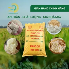 Gạo Phúc Cư | 5KG Nếp Nương Điện Biên Hạt Dài Dẻo Thơm Nấu Xôi Làm Bánh
