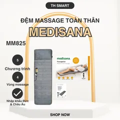Đệm Massage Toàn Thân MEDISANA MM825 - Thiết Bị Massage Cao Cấp Giảm Đau Nhức và Căng Thẳng, Thoải Mái Tại Nhà