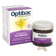 Viên uống bổ sung lợi khuẩn cho phụ nữ Optibac Intimate Flora 631440