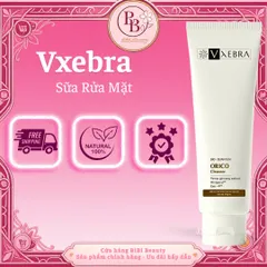 Sữa Rửa Mặt Vxebra Orico Cleanser Cho Mọi Loại Da - Làm Sạch Sâu, Dịu Nhẹ, Bảo Vệ & Sáng Da - Tẩy Tế Bào Chết Mịn Màng