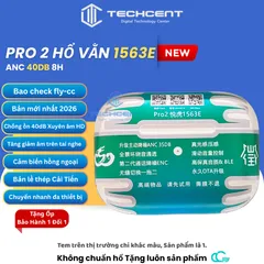 Tai Nghe Hổ Vằn Pro2 1563E - Chống ồn ANC 40dB, Sạc không dây