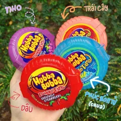 [ SIÊU RẺ]  Kẹo gum cuộn siêu dài Hubba Bubba (180cm - 56gr)