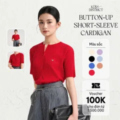 [LOHNT] Áo LOHNT Button-Up Short - Sleeve Cardigan - LT018