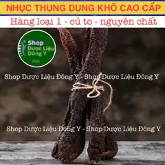 Nhục Thung Dung Cao Cấp Sấy Dẻo, Nguyên Chất 100gram