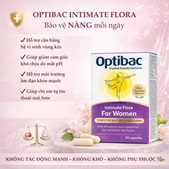 Viên Uống Men Vi Sinh Optibac For Women 30 Viên– Cân Bằng Vi Khuẩn Hỗ Trợ Vùng Kín
