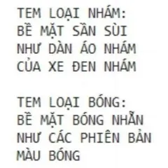 TEM RỜI CHỮ TÀU TRẮNG ĐEN DÁN XE EX155 VVA ĐEN BÓNG-ĐEN NHÁM-ĐEN VÀNG ĐỒNG QDC