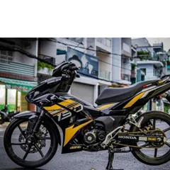 [FreeShip] [Ảnh thật] Tem rời Winner V3 - Mẫu RS150R vàng xám đen nổi bật - Chuẩn From cực đẹp Quyen Decal