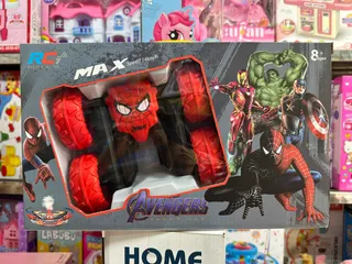 Xe Điều Khiển Từ Xa Spider man 4 Bánh Lớn – Xe RC Stunt Car Leo Địa Hình, Xoay Lật 6603