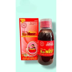 Siro Yến Sào Kid Nest dành cho bé biếng ăn,còi cọc,chậm lớn(Chai 120ml)