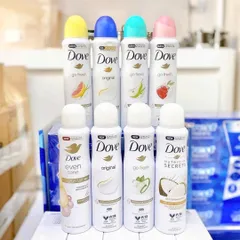 Xịt khử mùi Dove 48h Go Fresh Pomegranate 150ml – hương lựu tươi mát, khử mùi hiệu quả 48h 641076