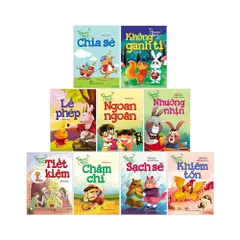 Bộ sách 9 quyển Gieo Mầm Tính Cách Cho Bé Yêu