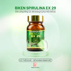 Biken Spirulina EX 29 - Viên uống tăng sức đề kháng và phục hồi thể lực
