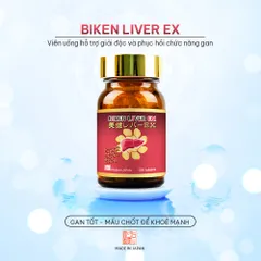 Biken Liver EX - Viên uống hỗ trợ giải độc và phục hồi chức năng gan Nhật Bản 641560