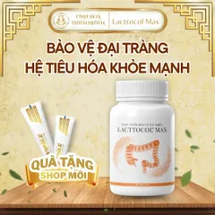 Lacttocol Max CHÍNH HÃNG - Hỗ trợ đại tràng, Giảm rối loạn tiêu hóa, viêm đại tràng co thắt. Tăng cường đề kháng(Hộp 30 viên)