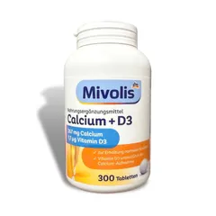 Viên uống Calcium + D3 Mivolis Đức 300 viên