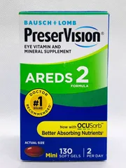 Viên uống sáng mắt cho người lớn Preservision AREDS2 Formula 130 Mini Softgels