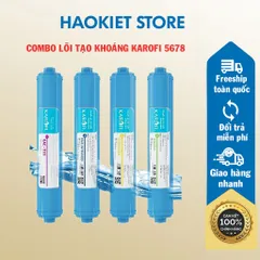 Combo lõi tạo khoáng Karofi 5678
