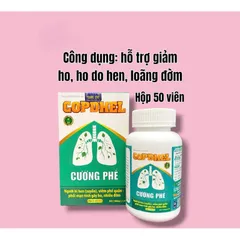 Cường phế COPDHEL hỗ trợ giảm ho hen,viêm phế quản,tan đàm(Hộp 50viên)